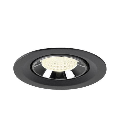 SLV NUMINOS&reg; GIMBLE M, black/chrome recessed ceiling light 4000 K 55&deg; - Slv 1009585 4 rgb - 20171909