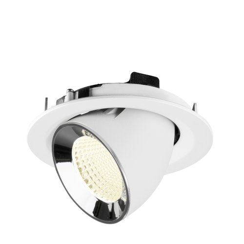 SLV NUMINOS&reg; GIMBLE M, white/chrom recessed ceiling light 4000 K 40&deg; - Slv 1009591 5 rgb - 20171913