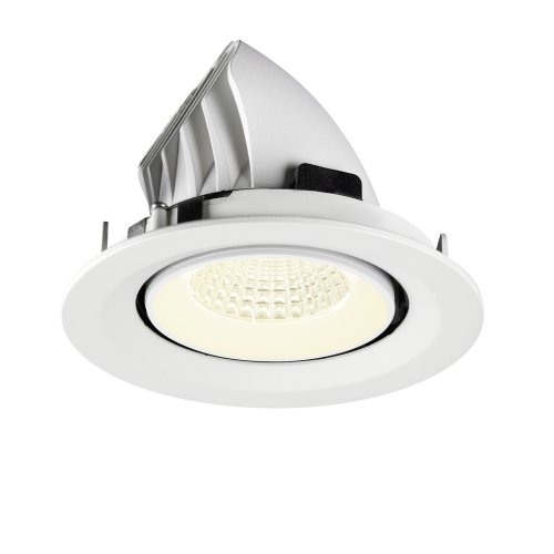 SLV NUMINOS&reg; GIMBLE M, plafondinbouwarmatuur, 4000K, 55&deg;, wit - Slv 1009593 7 rgb - 20027770