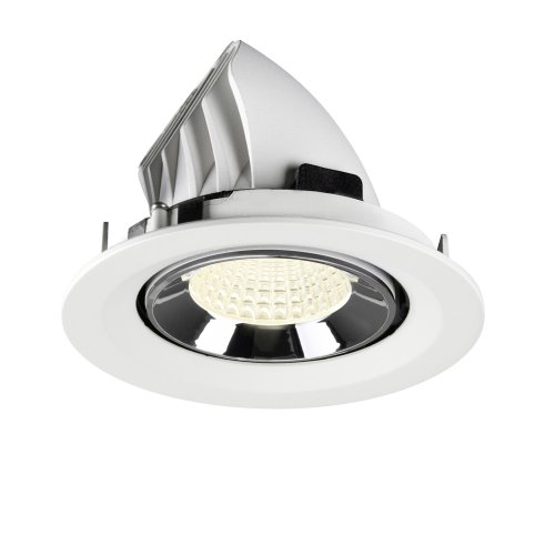 SLV NUMINOS&reg; GIMBLE M, white/chrom recessed ceiling light 4000 K 55&deg; - Slv 1009594 7 rgb - 20171915