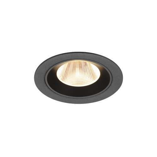 SLV NUMINOS&reg; M, plafondinbouwarmatuur, 2700 K, 20&deg;, IP20, rond, zwart - Slv 1009595 1 h rgb - 20027771