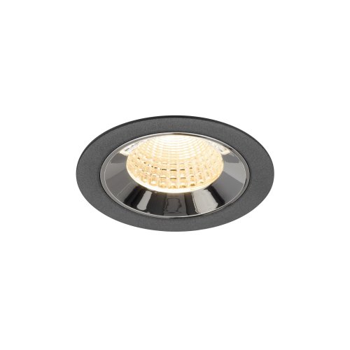 SLV NUMINOS&reg; M, black/chrome recessed ceiling light 2700 K 55&deg; - Slv 1009603 1 h rgb - 20171918