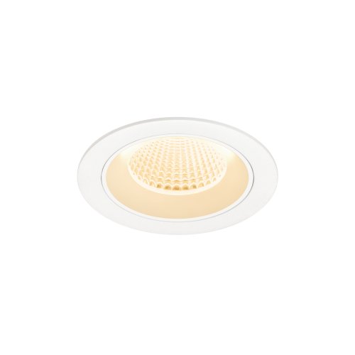 SLV NUMINOS&reg; M, plafondinbouwarmatuur 2700K, 40&deg;, IP20, rond, wit - Slv 1009608 1 h rgb - 20027778