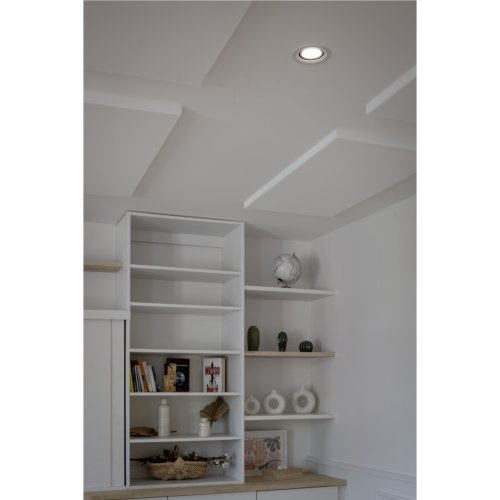SLV NUMINOS&reg; M, plafondinbouwarmatuur 3000K, 55&deg;, IP20, rond, wit - Slv 1009629 a1 h rgb - 20027788