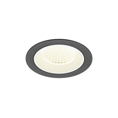 SLV NUMINOS&reg; M, plafondinbouwarmatuur 4000K, 40&deg;, IP20, rond, zwart / wit - Slv 1009635 1 h rgb - 20027792