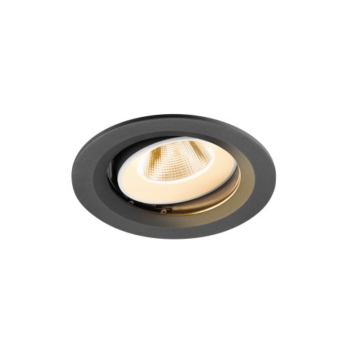 SLV NUMINOS&reg; MOVE M, plafondinbouwarmatuur 2700K, 20&deg;, IP20, rond, zwart / - Slv 1009650 1 h rgb - 20027799