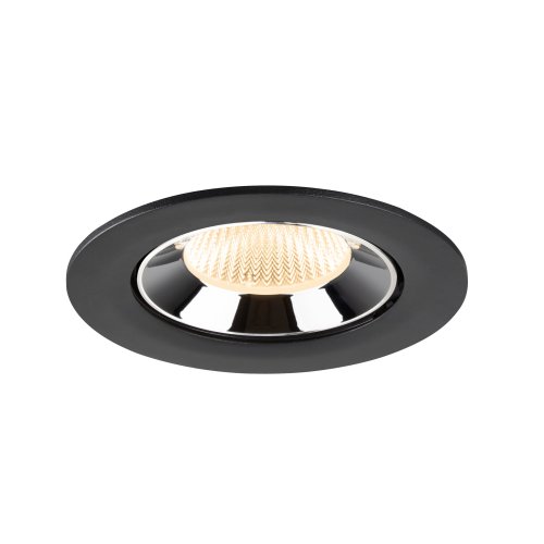 SLV NUMINOS&reg; GIMBLE L, black/chrome recessed ceiling light 2700 K 40&deg; - Slv 1009708 4 rgb - 20171971