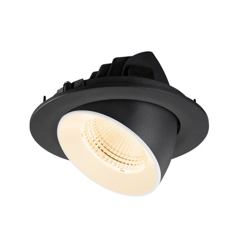 SLV NUMINOS&reg; GIMBLE L, plafondinbouwarmatuur, 2700 K, 55&deg;, IP20, rond zwar - Slv 1009710 6 rgb - 20027830