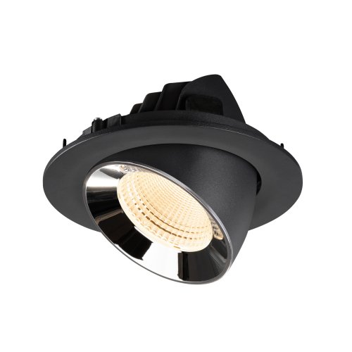 SLV NUMINOS&reg; GIMBLE L, black/chrome recessed ceiling light 2700 K 55&deg; - Slv 1009711 6 rgb - 20171972