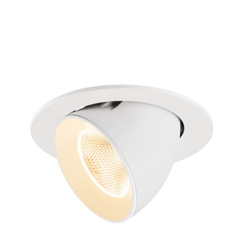 SLV NUMINOS&reg; GIMBLE L, plafondinbouwarmatuur, 2700 K, 20&deg;, IP20, rond, wit - Slv 1009713 1 h rgb - 20027831