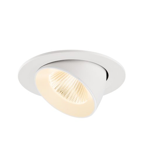 SLV NUMINOS&reg; GIMBLE L, plafondinbouwarmatuur, 2700 K, 40&deg;, IP20, rond, wit - Slv 1009716 3 rgb - 20027832