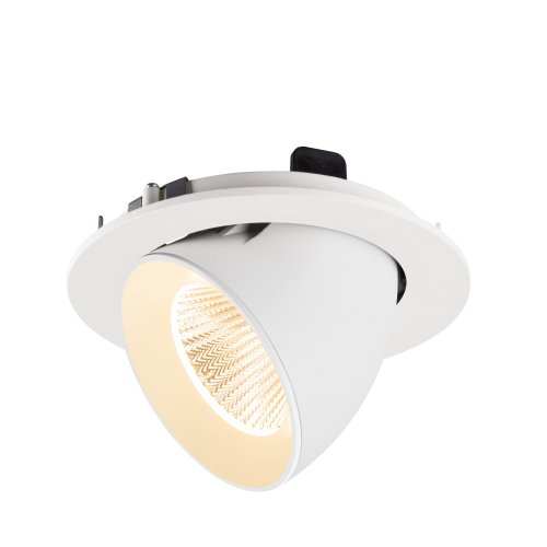 SLV NUMINOS&reg; GIMBLE L, plafondinbouwarmatuur, 2700 K, 40&deg;, IP20, rond, wit - Slv 1009716 5 rgb - 20027832
