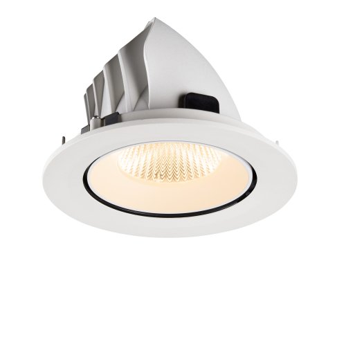 SLV NUMINOS&reg; GIMBLE L, plafondinbouwarmatuur, 2700 K, 40&deg;, IP20, rond, wit - Slv 1009716 7 rgb - 20027832