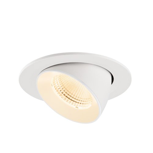 SLV NUMINOS&reg; GIMBLE L, plafondinbouwarmatuur, 2700 K, 55&deg;, IP20, rond, wit - Slv 1009719 3 rgb - 20027833