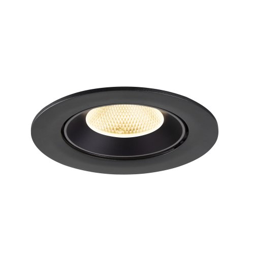 SLV NUMINOS&reg; GIMLE L, plafondinbouwarmatuur 3000K, 20&deg;, IP20, rond, zwart - Slv 1009721 4 rgb - 20027834