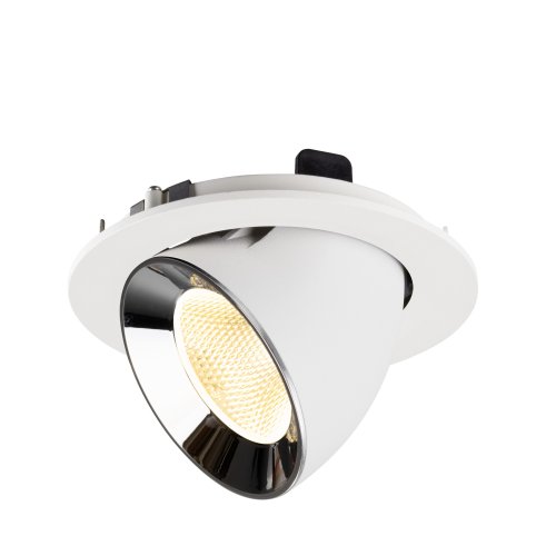 SLV NUMINOS&reg; GIMBLE L, white/chrom recessed ceiling light 3000 K 20&deg; - Slv 1009732 5 rgb - 20171983