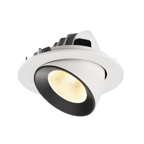 SLV NUMINOS&reg; GIMBLE L, white/chrom recessed ceiling light 3000 K 20&deg; - Slv 1009732 6 rgb - 20171983