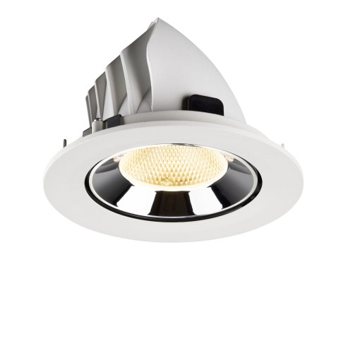 SLV NUMINOS&reg; GIMBLE L, white/chrom recessed ceiling light 3000 K 20&deg; - Slv 1009732 7 rgb - 20171983