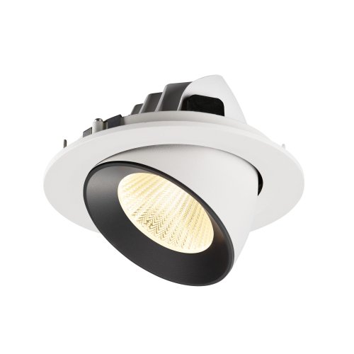 SLV NUMINOS&reg; GIMBLE L, white/black recessed ceiling light 3000 K 40&deg; - Slv 1009733 6 rgb - 20171984