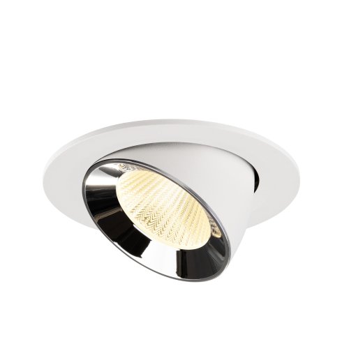 SLV NUMINOS&reg; GIMBLE L, white/chrom recessed ceiling light 3000 K 40&deg; - Slv 1009735 3 rgb - 20171985