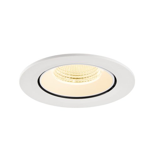 SLV NUMINOS&reg; GIMBLE L, plafondinbouwarmatuur, 3000 K, 55&deg;, IP20, rond, wit - Slv 1009737 4 rgb - 20027842