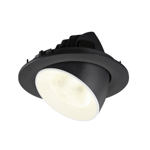 SLV NUMINOS&reg; GIMBLE L, plafondinbouwarmatuur 4000K, 20&deg;, IP20, rond, zwart - Slv 1009740 6 rgb - 20027844