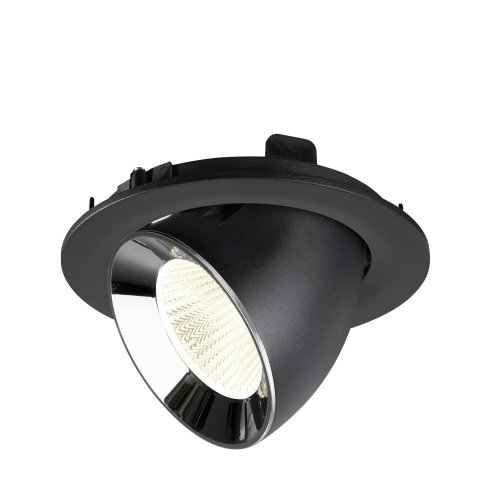 SLV NUMINOS&reg; GIMBLE L, black/chrome recessed ceiling light 4000 K 40&deg; - Slv 1009744 5 rgb - 20171989