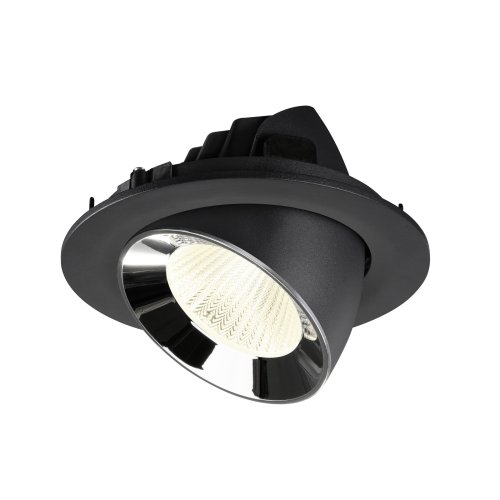 SLV NUMINOS&reg; GIMBLE L, black/chrome recessed ceiling light 4000 K 40&deg; - Slv 1009744 6 rgb - 20171989