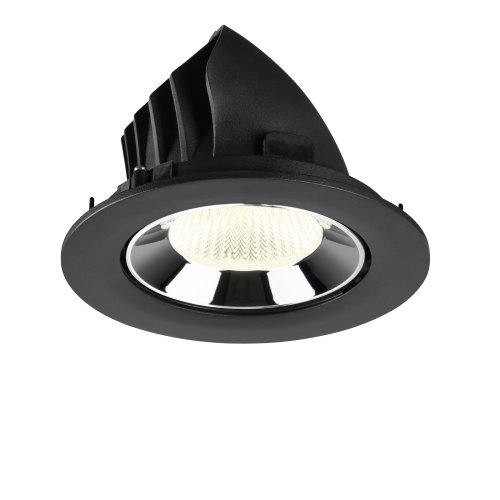 SLV NUMINOS&reg; GIMBLE L, black/chrome recessed ceiling light 4000 K 40&deg; - Slv 1009744 7 rgb - 20171989