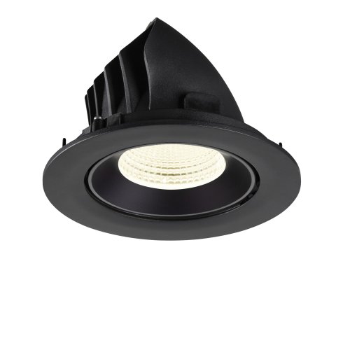 SLV NUMINOS&reg; GIMBLE L, plafondinbouwarmatuur, 4000 K, 55&deg;, IP20, rond, zwa - Slv 1009745 7 rgb - 20027847