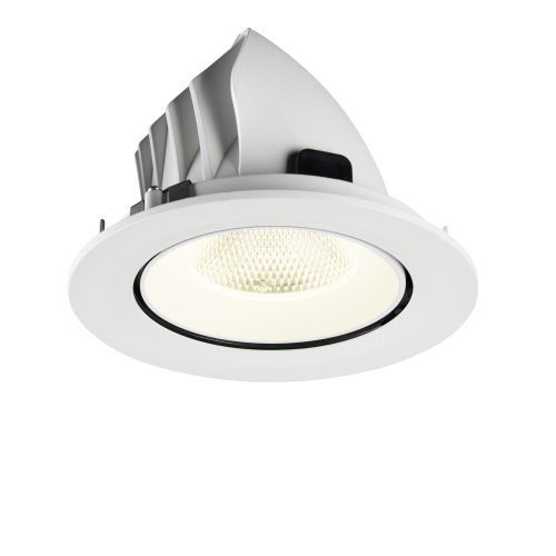 SLV NUMINOS&reg; GIMBLE L, plafondinbouwarmatuur, 4000 K, 20&deg;, IP20, rond, wit - Slv 1009749 7 rgb - 20027849