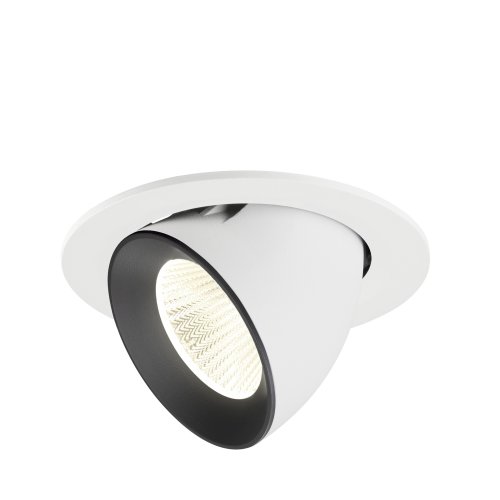 SLV NUMINOS&reg; GIMBLE L, white/black recessed ceiling light 4000 K 40&deg; - Slv 1009751 1 h rgb - 20171993