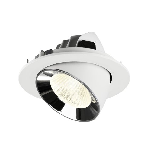 SLV NUMINOS&reg; GIMBLE L, white/chrom recessed ceiling light 4000 K 40&deg; - Slv 1009753 6 rgb - 20171994