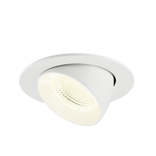 SLV NUMINOS&reg; GIMBLE L, plafondinbouwarmatuur, 4000 K, 55&deg;, IP20, rond, wit - Slv 1009755 3 rgb - 20027851