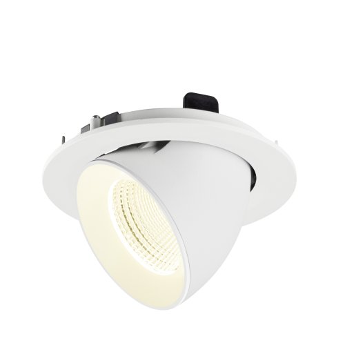 SLV NUMINOS&reg; GIMBLE L, plafondinbouwarmatuur, 4000 K, 55&deg;, IP20, rond, wit - Slv 1009755 5 rgb - 20027851
