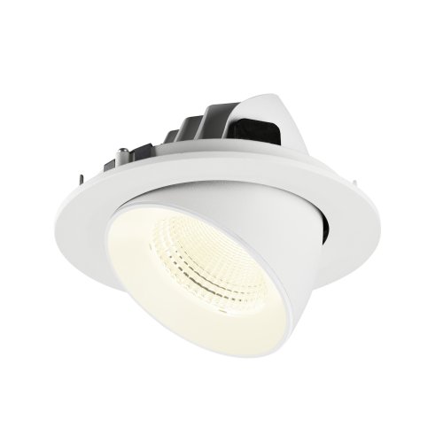 SLV NUMINOS&reg; GIMBLE L, plafondinbouwarmatuur, 4000 K, 55&deg;, IP20, rond, wit - Slv 1009755 6 rgb - 20027851