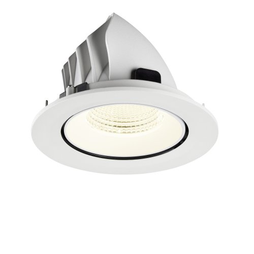 SLV NUMINOS&reg; GIMBLE L, plafondinbouwarmatuur, 4000 K, 55&deg;, IP20, rond, wit - Slv 1009755 7 rgb - 20027851