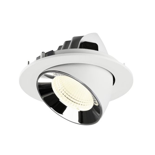 SLV NUMINOS&reg; GIMBLE L, white/chrom recessed ceiling light 4000 K 55&deg; - Slv 1009756 6 rgb - 20171996