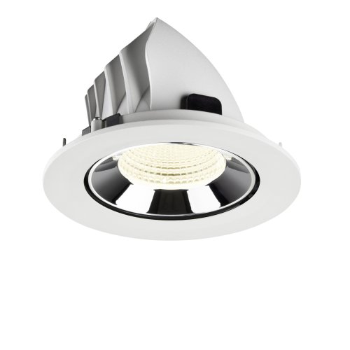 SLV NUMINOS&reg; GIMBLE L, white/chrom recessed ceiling light 4000 K 55&deg; - Slv 1009756 7 rgb - 20171996