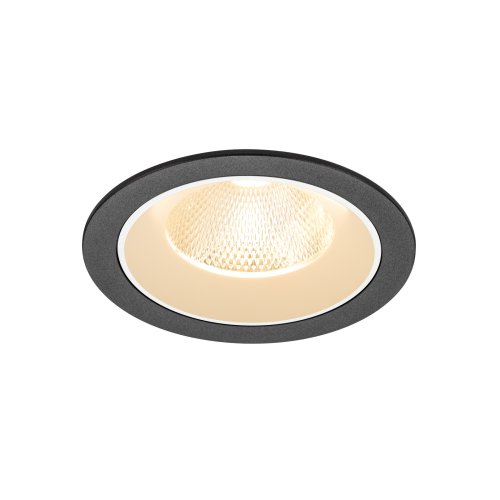 SLV NUMINOS&reg; L, plafondinbouwarmatuur, 2700 K, 20&deg;, IP20, rond zwart / wit - Slv 1009758 1 h rgb - 20027853