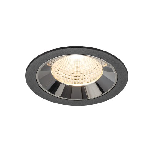 SLV NUMINOS&reg; L, black/chrome recessed ceiling light 2700 K 55&deg; - Slv 1009764 1 h rgb - 20171999