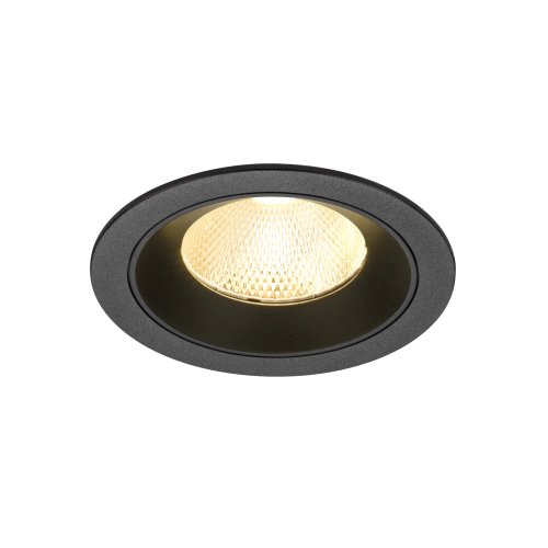 SLV NUMINOS&reg; L, plafondinbouwarmatuur 3000K, 20&deg;, IP20, rond, zwart - Slv 1009774 1 h rgb - 20027860