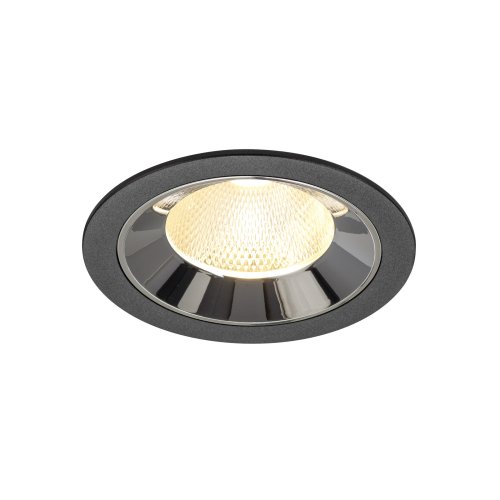 SLV NUMINOS&reg; L, black/chrome recessed ceiling light 3000 K 20&deg; - Slv 1009776 1 h rgb - 20172006