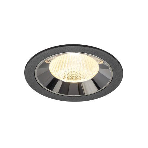 SLV NUMINOS&reg; L, black/chrome recessed ceiling light 3000 K 40&deg; - Slv 1009779 1 h rgb - 20172007