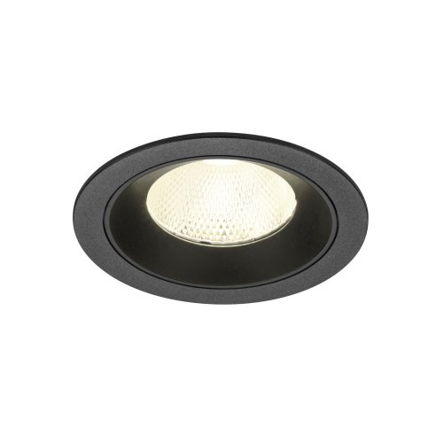 SLV NUMINOS&reg; L, plafondinbouwarmatuur 4000K, 40&deg;, IP20, rond, zwart - Slv 1009792 1 h rgb - 20027869