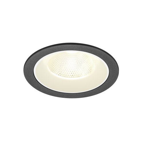 SLV NUMINOS&reg; L, plafondinbouwarmatuur 4000K, 20&deg;, IP20, rond, zwart / wit - Slv 1009793 1 h rgb - 20027870