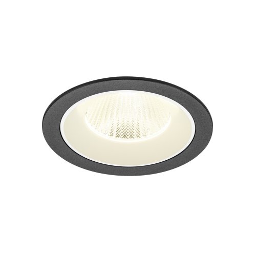SLV NUMINOS&reg; L, plafondinbouwarmatuur 4000K, 40&deg;, IP20, rond, zwart / wit - Slv 1009796 1 h rgb - 20027872