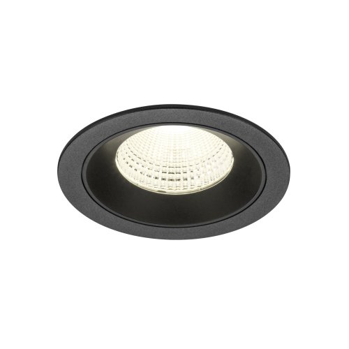 SLV NUMINOS&reg; L, plafondinbouwarmatuur 4000K, 55&deg;, IP20, rond, zwart - Slv 1009798 1 h rgb - 20027873