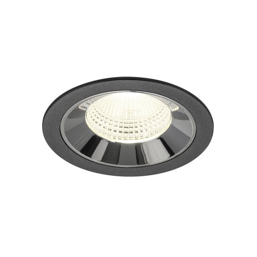 SLV NUMINOS&reg; L, black/chrome recessed ceiling light 4000 K 55&deg; - Slv 1009800 1 h rgb - 20172017