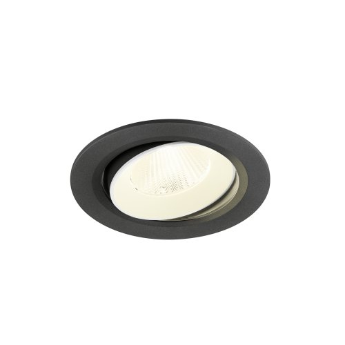 SLV NUMINOS&reg; MOVE L, plafondinbouwarmatuur 4000K, 40&deg;, IP20, rond, zwart / - Slv 1009850 1 h rgb - 20027899